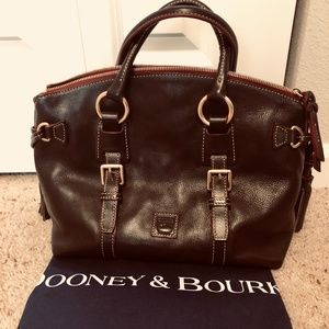 Florentine Bristol Satchel, Brown T'Moro